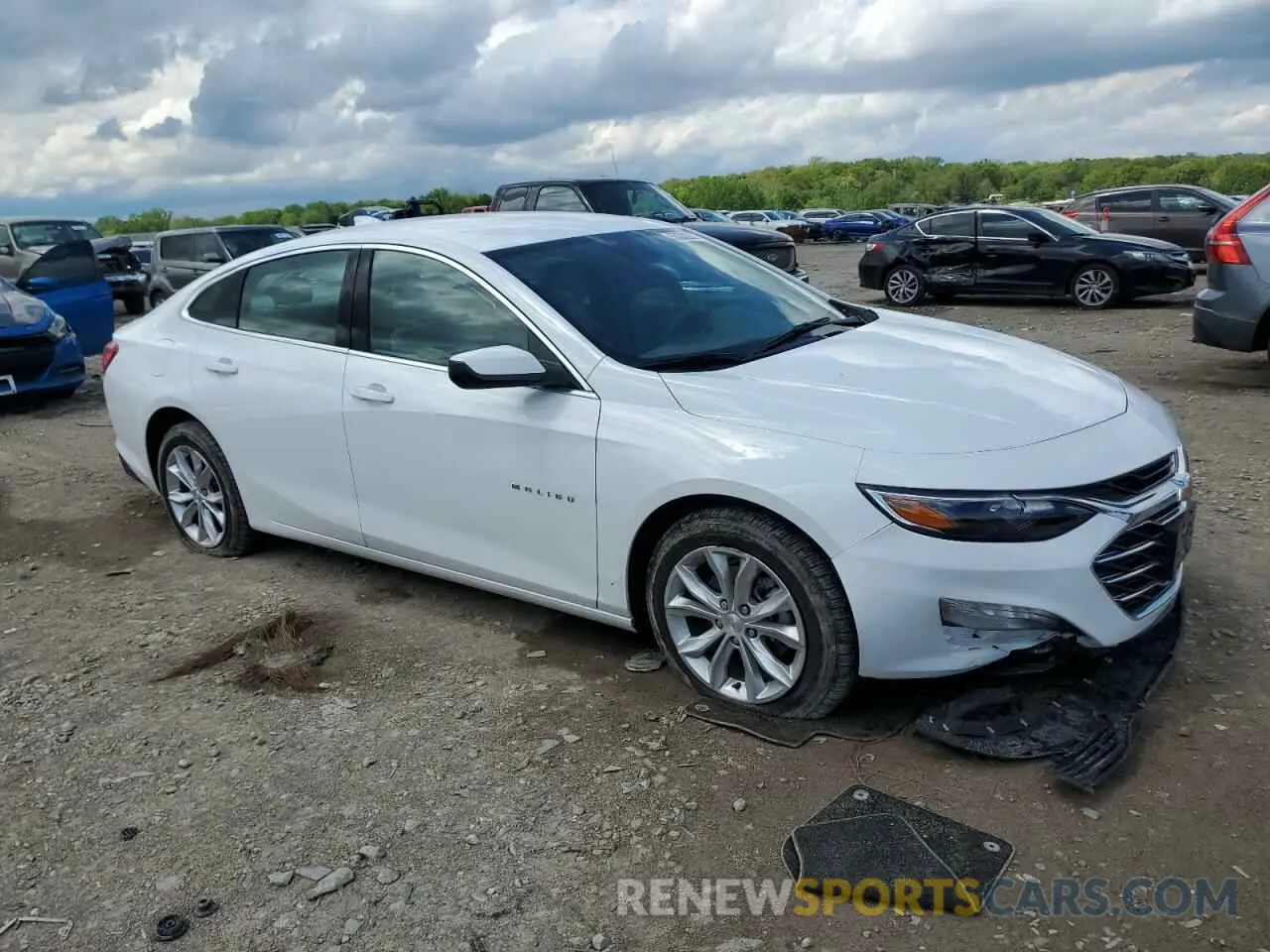 4 Photograph of a damaged car 1G1ZD5ST9RF120947 CHEVROLET MALIBU 2024
