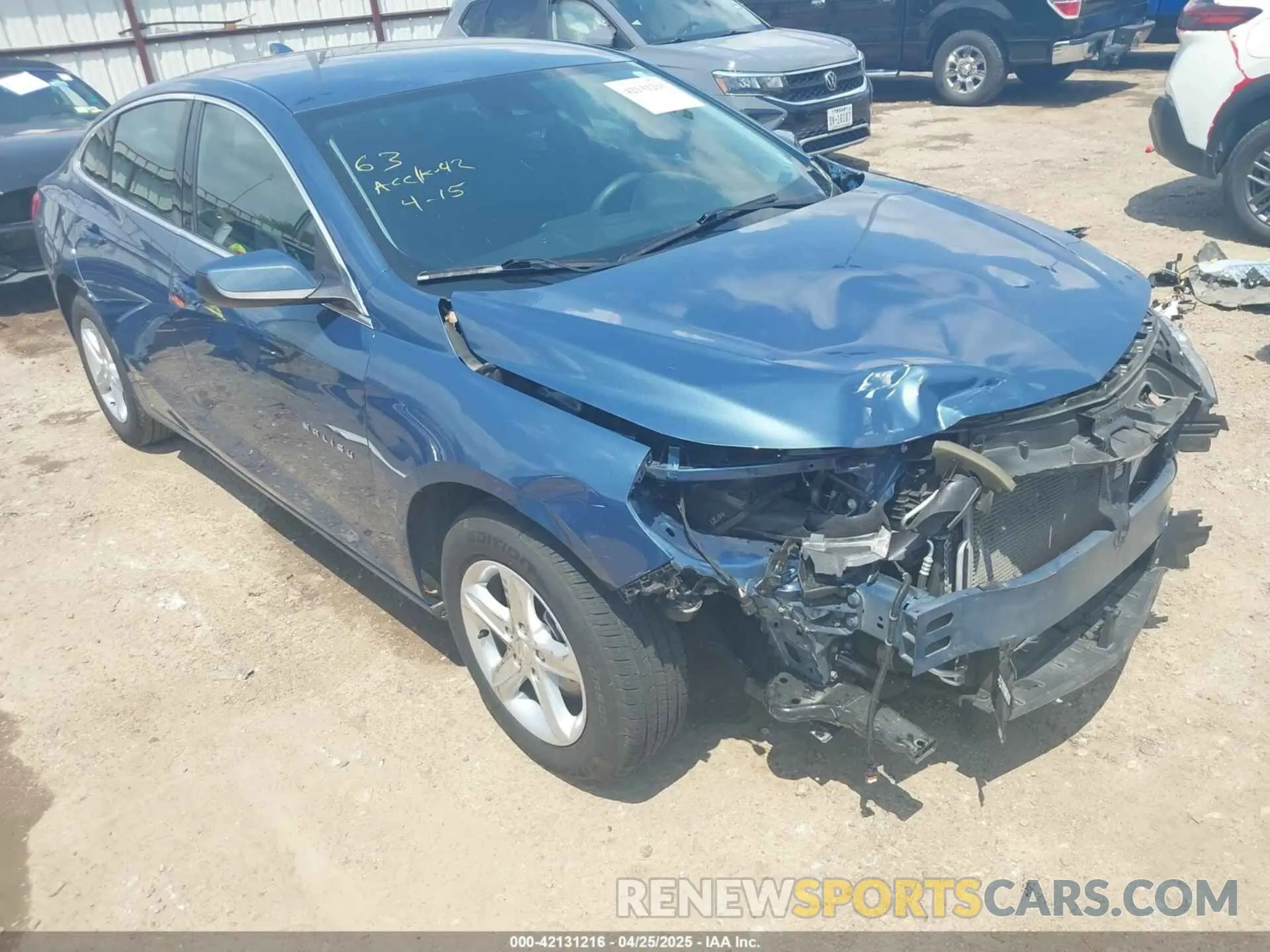1 Фотография поврежденного автомобиля 1G1ZD5ST9RF138722 CHEVROLET MALIBU 2024