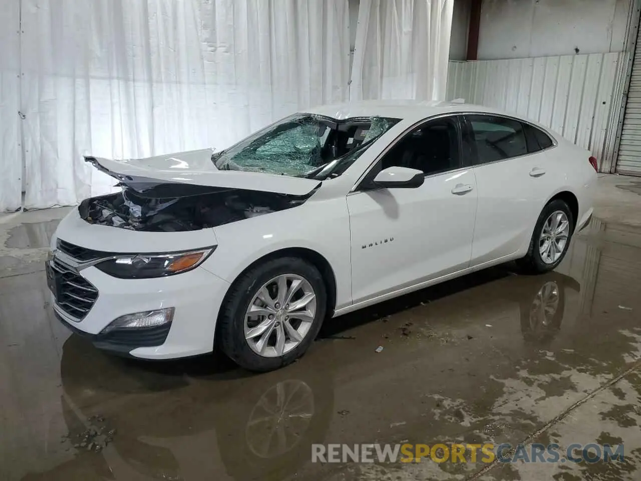 1 Photograph of a damaged car 1G1ZD5ST9RF184180 CHEVROLET MALIBU 2024