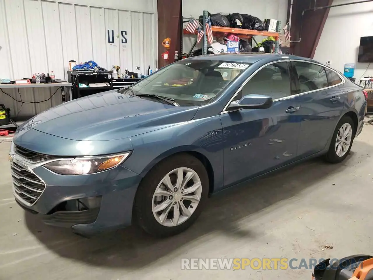 1 Photograph of a damaged car 1G1ZD5ST9RF229618 CHEVROLET MALIBU 2024