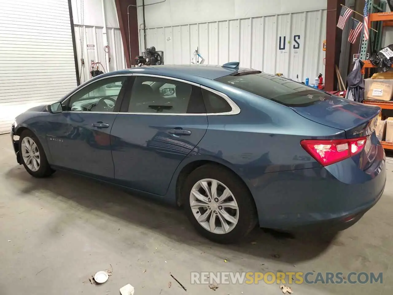 2 Photograph of a damaged car 1G1ZD5ST9RF229618 CHEVROLET MALIBU 2024