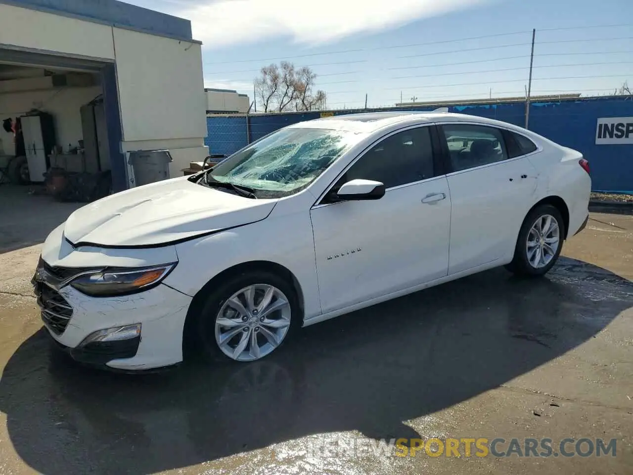 1 Photograph of a damaged car 1G1ZD5STXRF123453 CHEVROLET MALIBU 2024