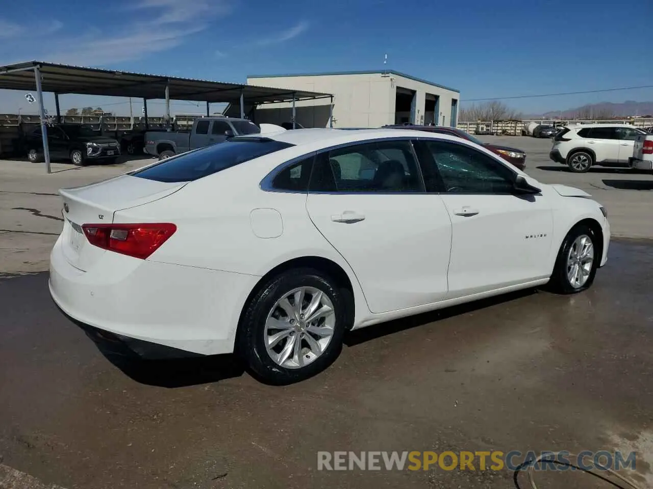 3 Photograph of a damaged car 1G1ZD5STXRF123453 CHEVROLET MALIBU 2024