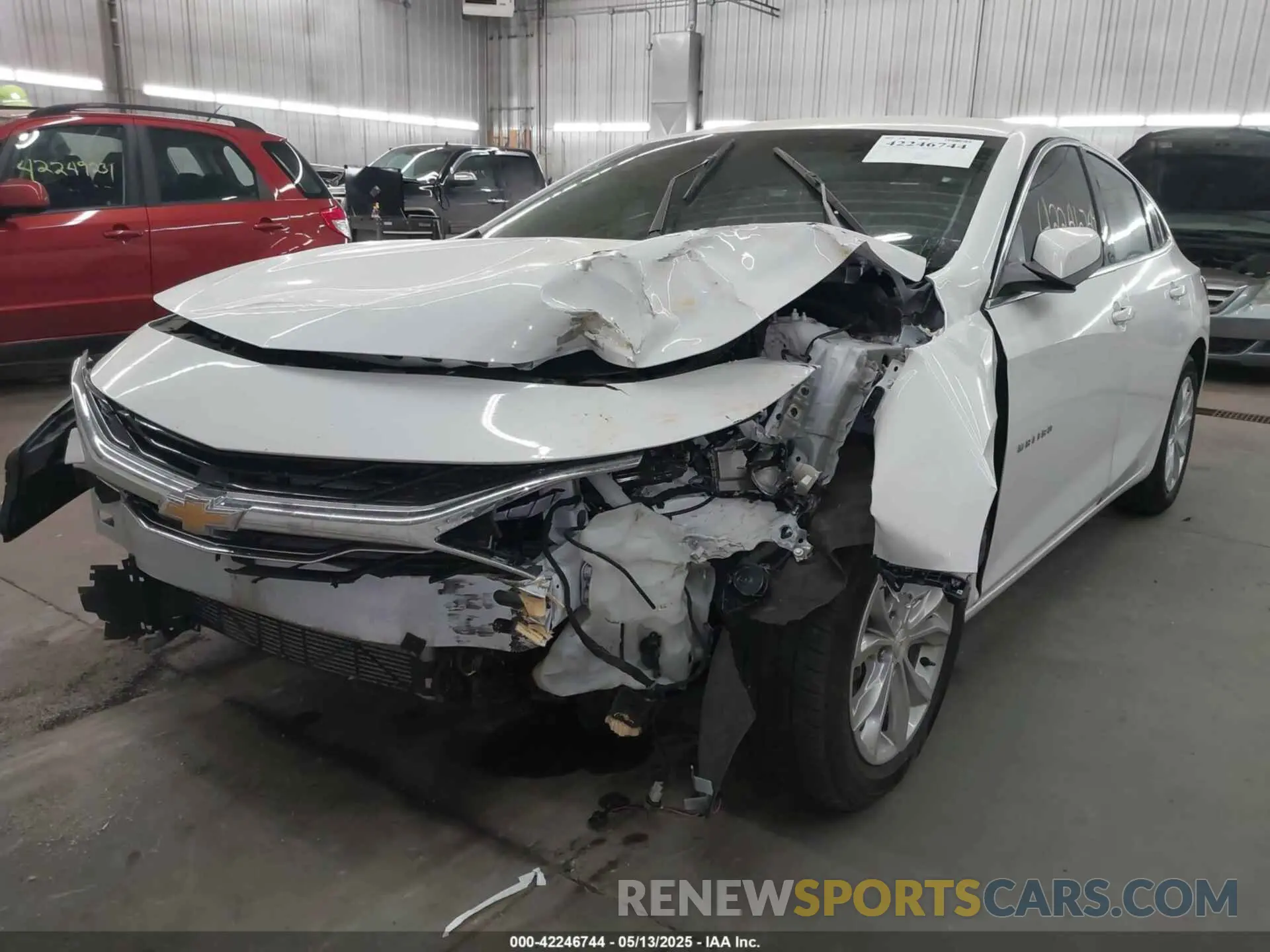2 Photograph of a damaged car 1G1ZD5STXRF124425 CHEVROLET MALIBU 2024