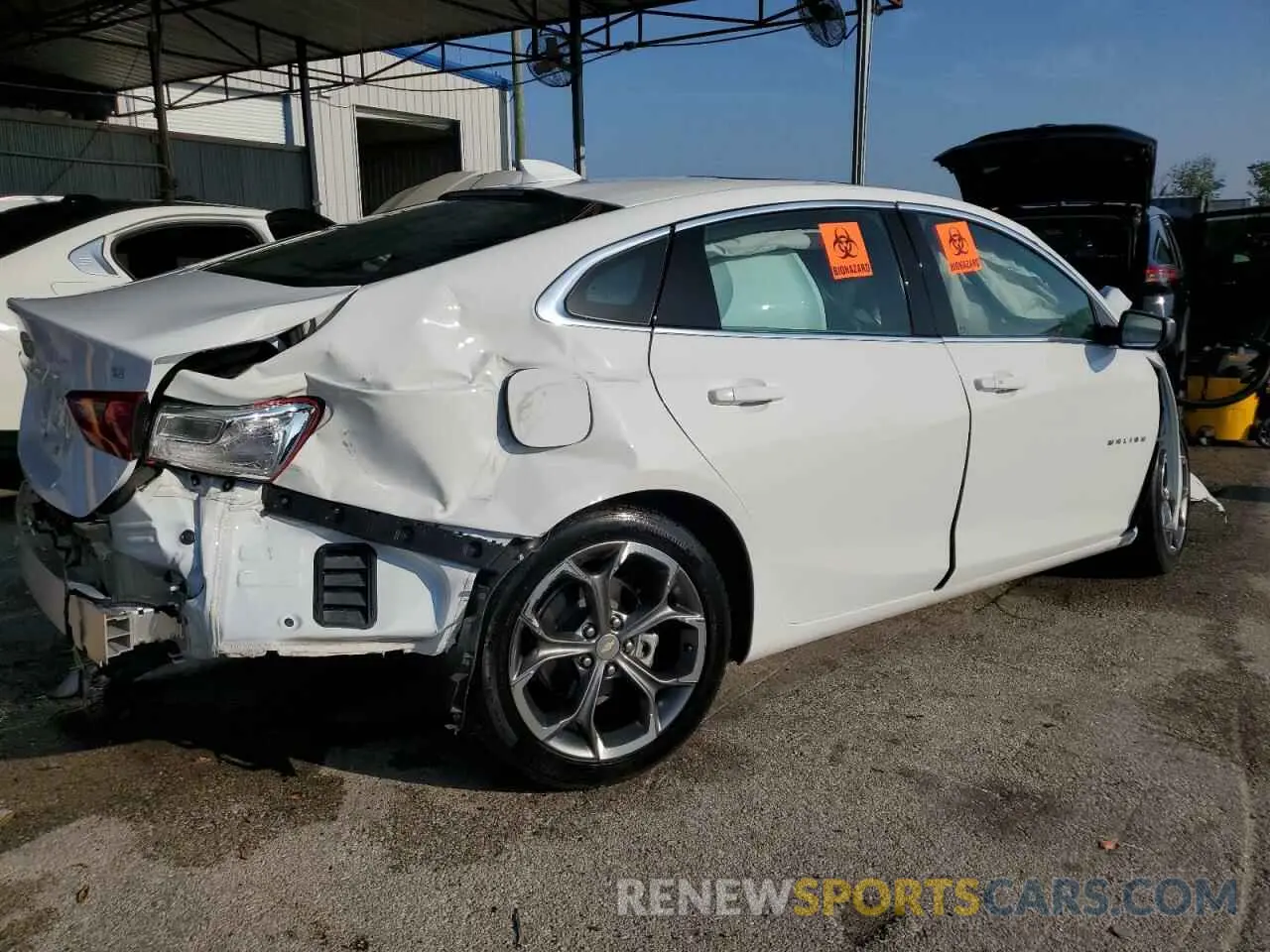 3 Photograph of a damaged car 1G1ZD5STXRF130788 CHEVROLET MALIBU 2024