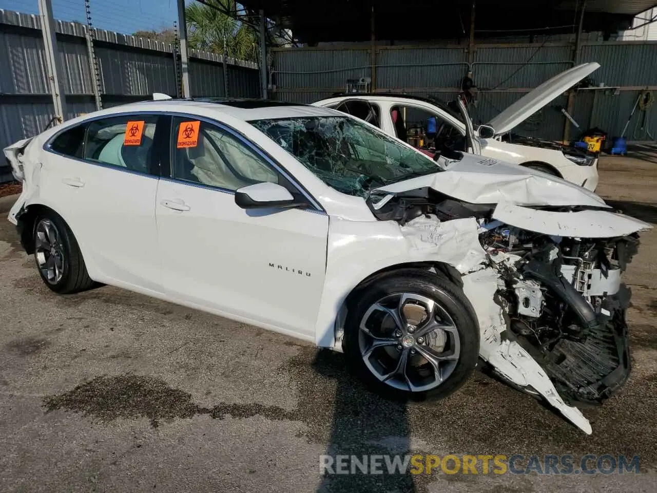 4 Photograph of a damaged car 1G1ZD5STXRF130788 CHEVROLET MALIBU 2024