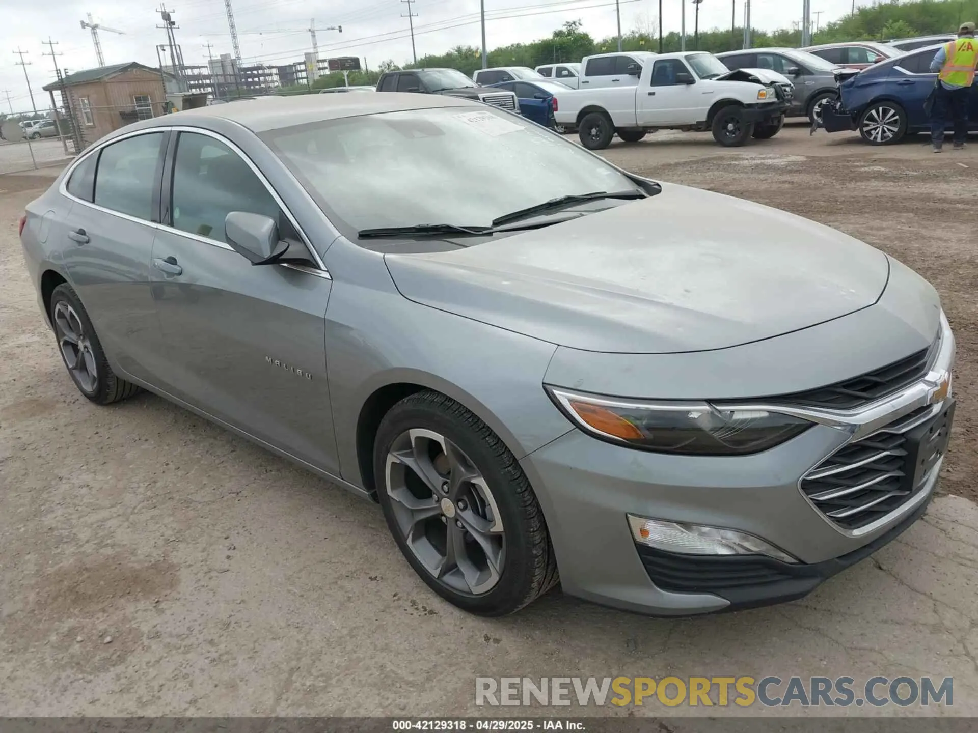 1 Photograph of a damaged car 1G1ZD5STXRF172801 CHEVROLET MALIBU 2024