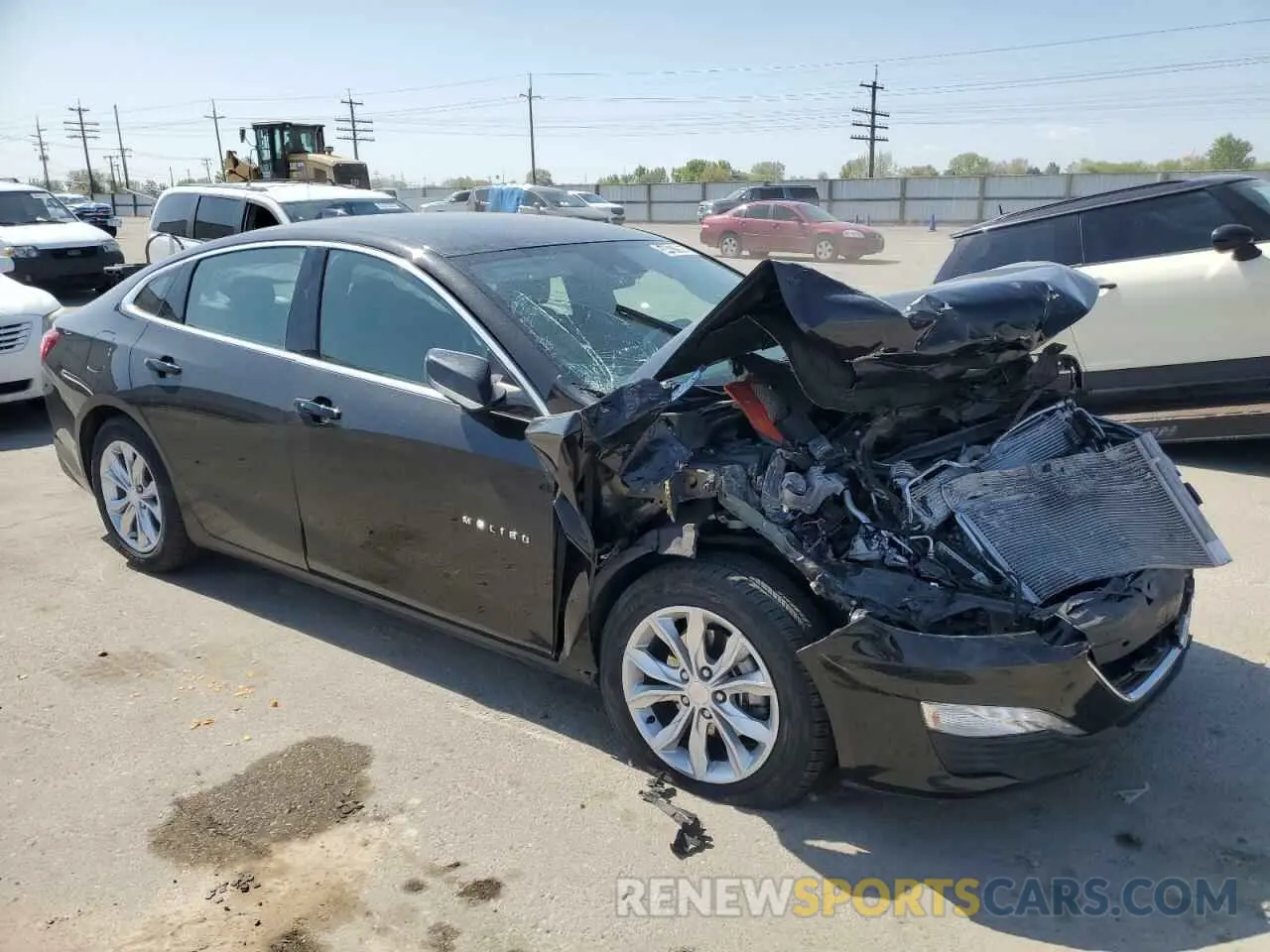 4 Photograph of a damaged car 1G1ZD5STXRF207515 CHEVROLET MALIBU 2024