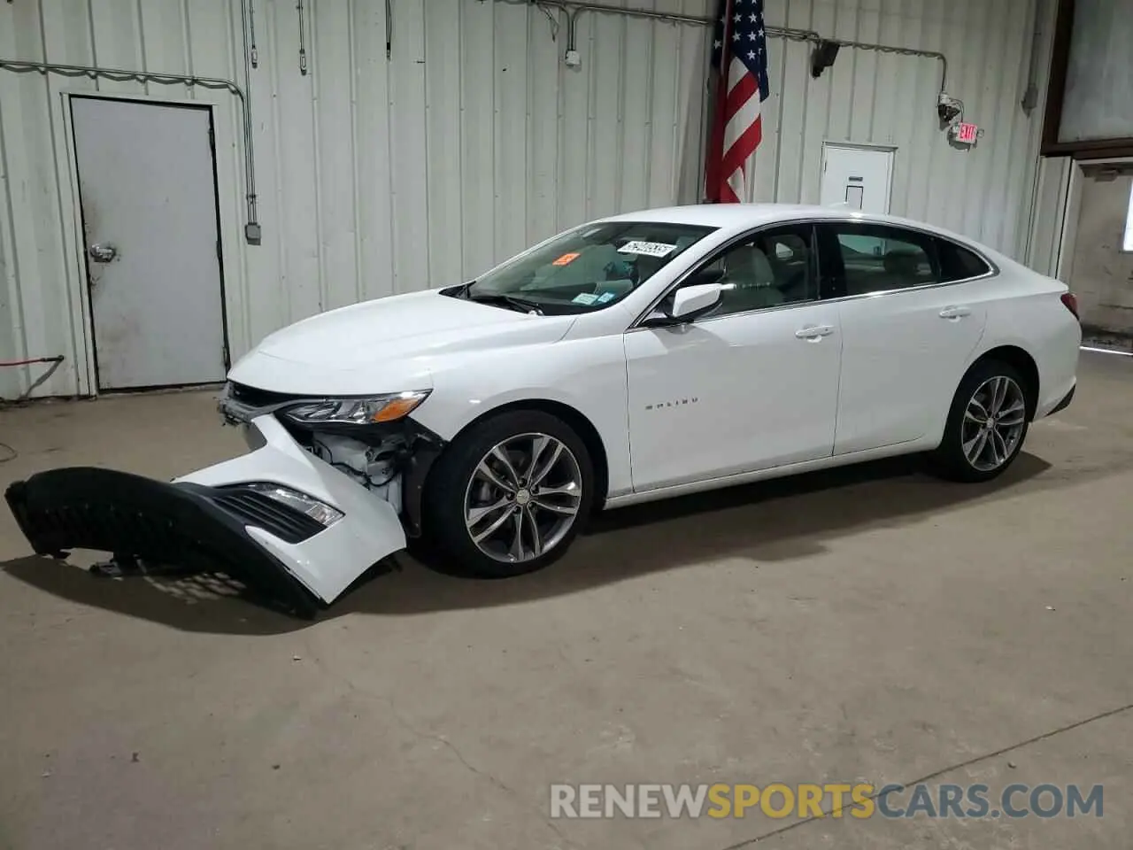 1 Photograph of a damaged car 1G1ZE5ST1RF215208 CHEVROLET MALIBU 2024