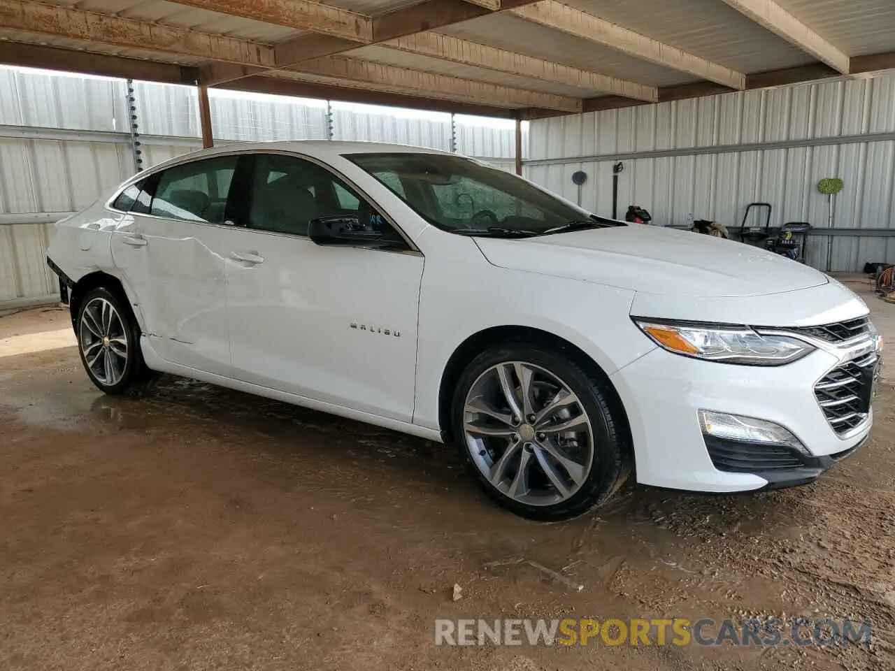 4 Photograph of a damaged car 1G1ZE5ST1RF235801 CHEVROLET MALIBU 2024