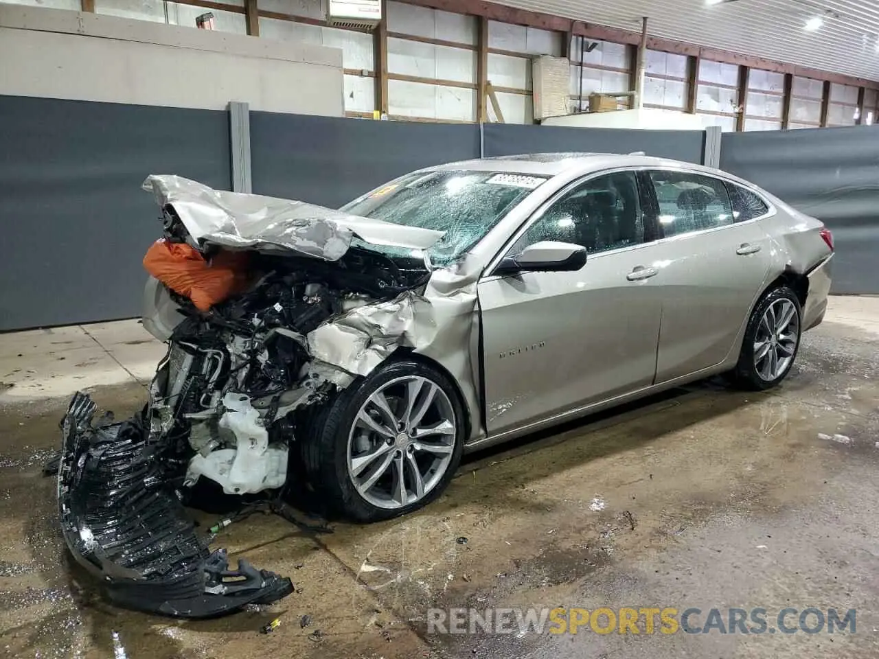 1 Photograph of a damaged car 1G1ZE5ST3RF121475 CHEVROLET MALIBU 2024