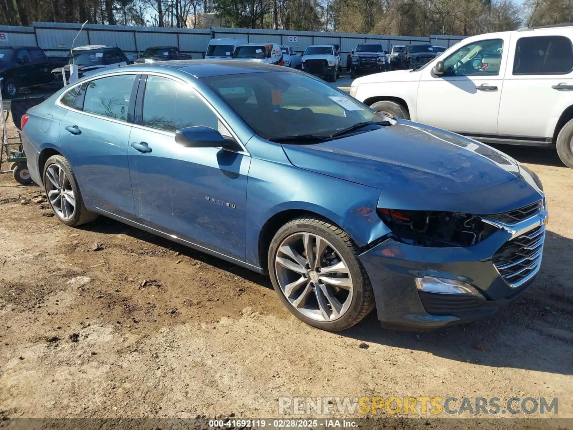 1 Photograph of a damaged car 1G1ZE5ST4RF242337 CHEVROLET MALIBU 2024