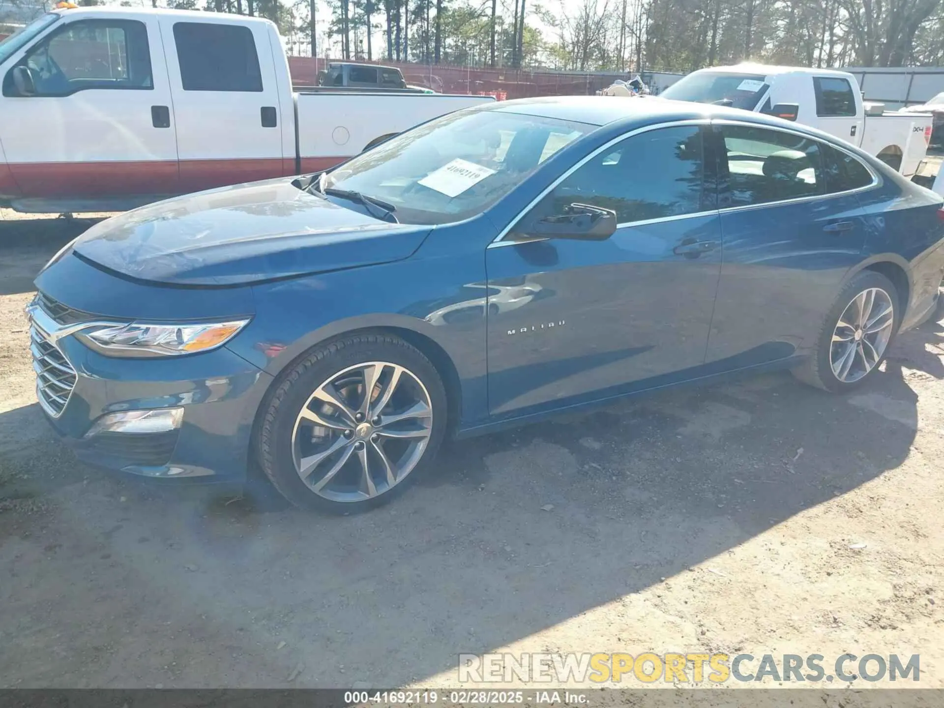 2 Photograph of a damaged car 1G1ZE5ST4RF242337 CHEVROLET MALIBU 2024