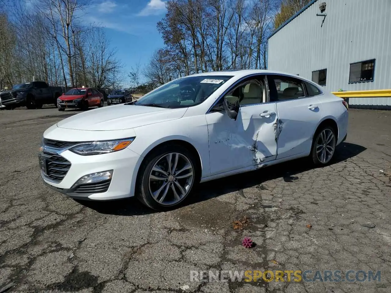 1 Photograph of a damaged car 1G1ZE5ST7RF172042 CHEVROLET MALIBU 2024