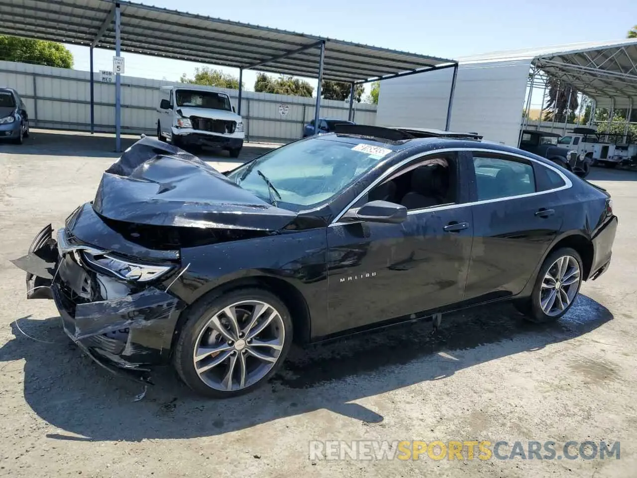 1 Photograph of a damaged car 1G1ZE5ST7RF237570 CHEVROLET MALIBU 2024