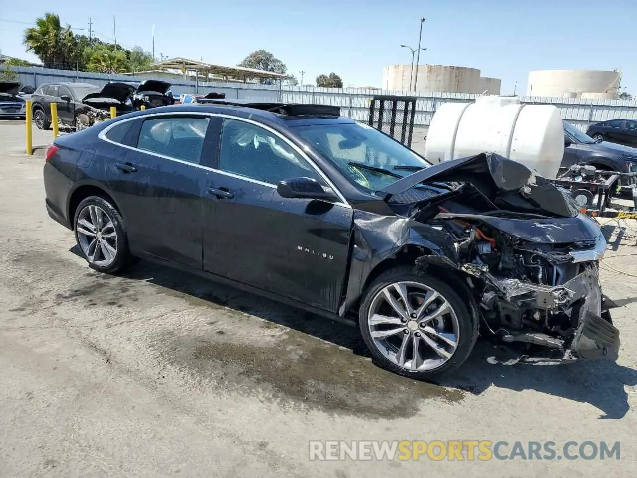 4 Photograph of a damaged car 1G1ZE5ST7RF237570 CHEVROLET MALIBU 2024