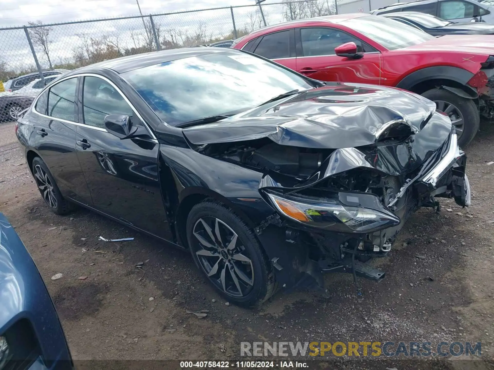 1 Photograph of a damaged car 1G1ZG5ST0RF152743 CHEVROLET MALIBU 2024
