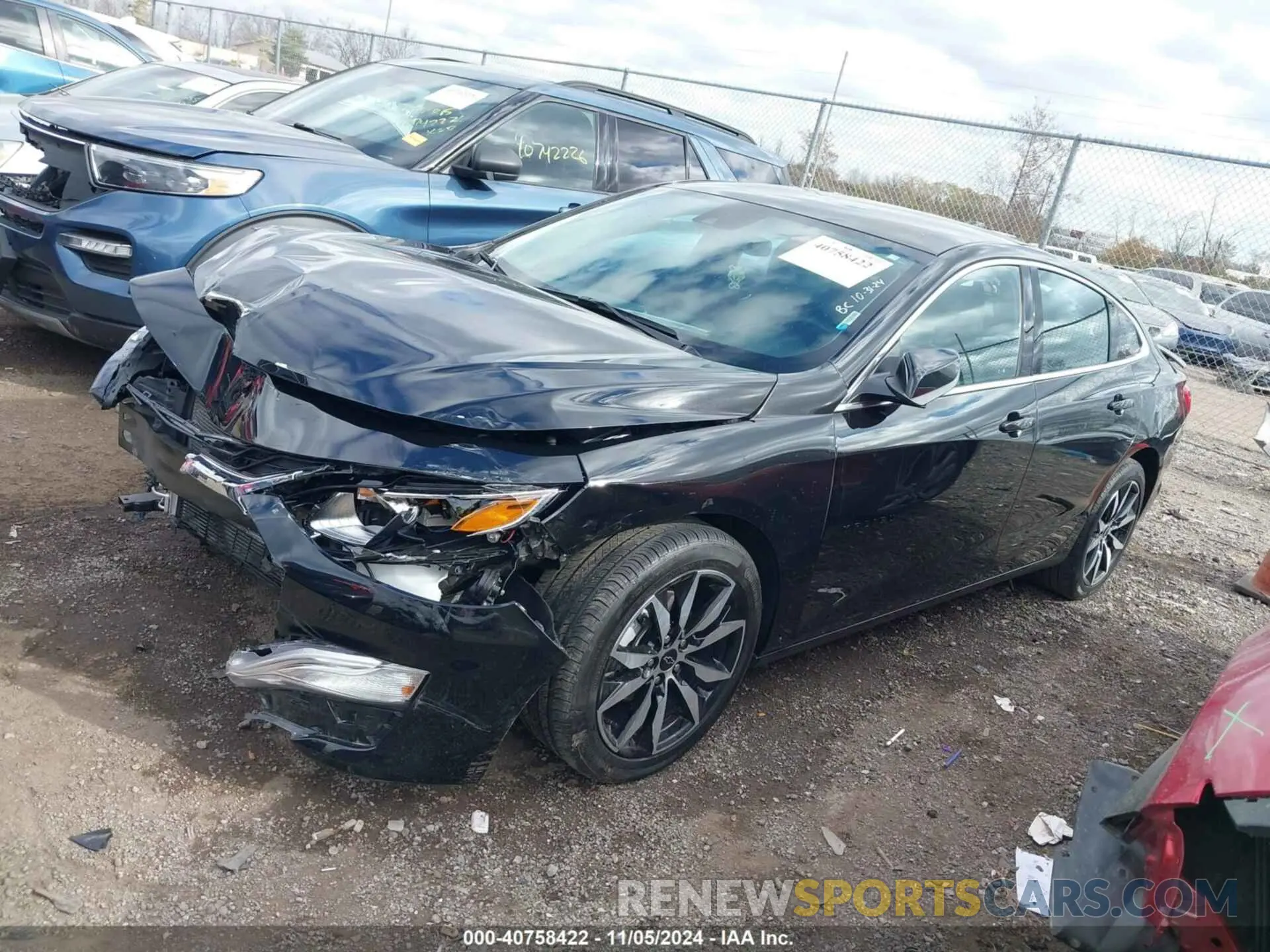 2 Фотография поврежденного автомобиля 1G1ZG5ST0RF152743 CHEVROLET MALIBU 2024