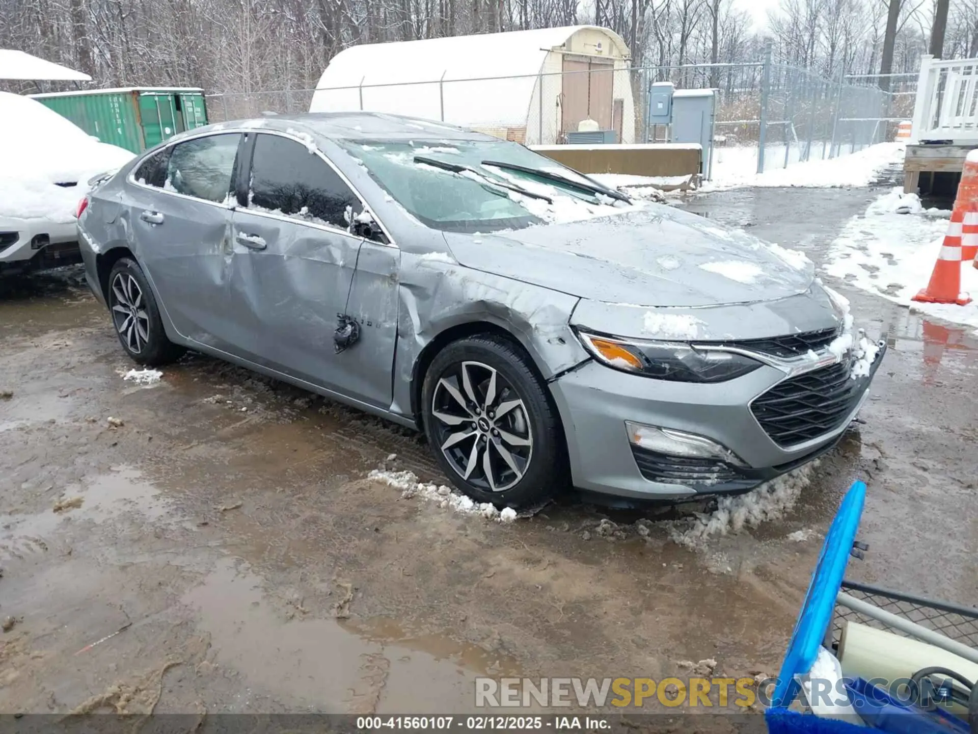 1 Photograph of a damaged car 1G1ZG5ST1RF238157 CHEVROLET MALIBU 2024