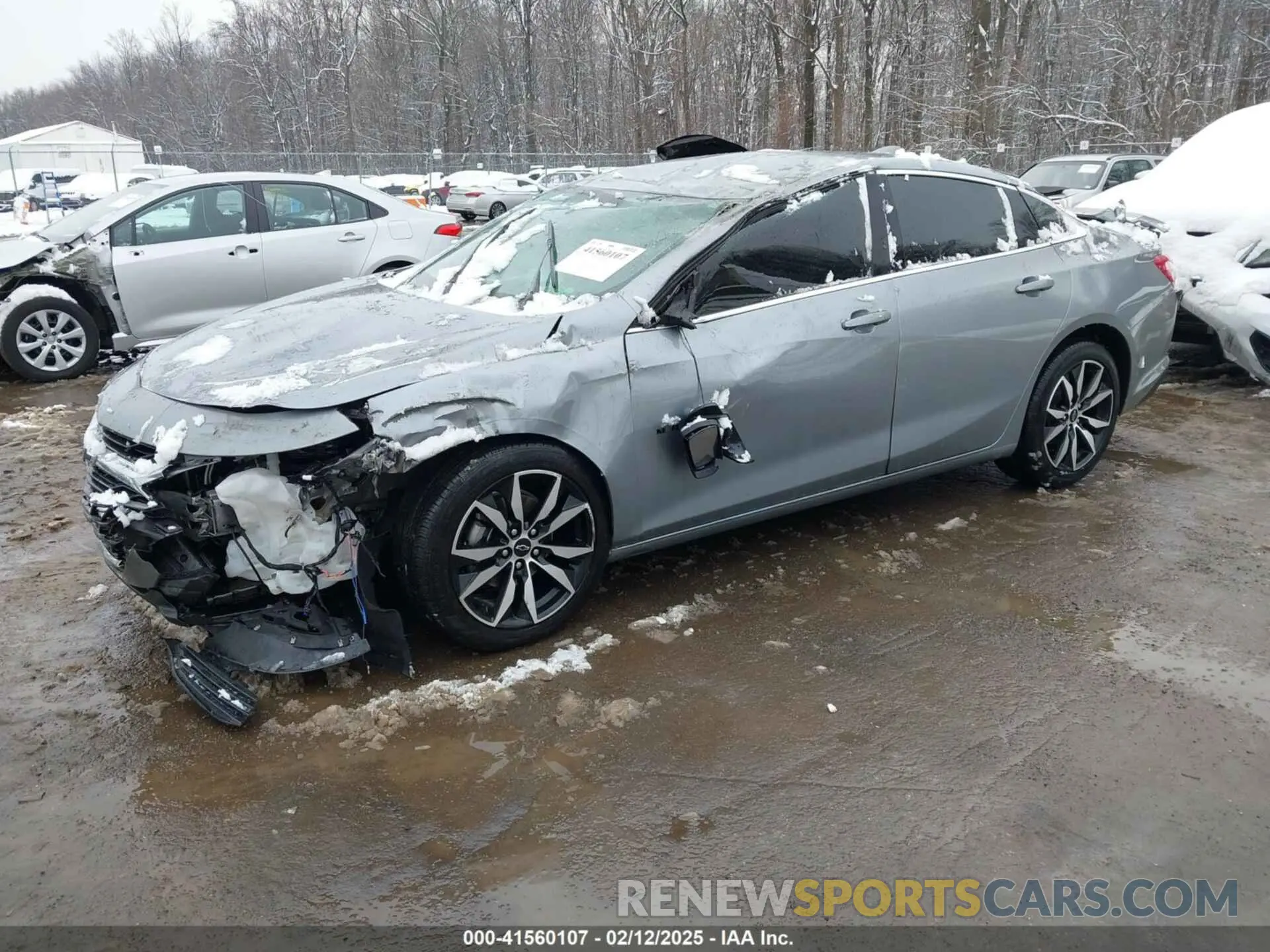 2 Photograph of a damaged car 1G1ZG5ST1RF238157 CHEVROLET MALIBU 2024