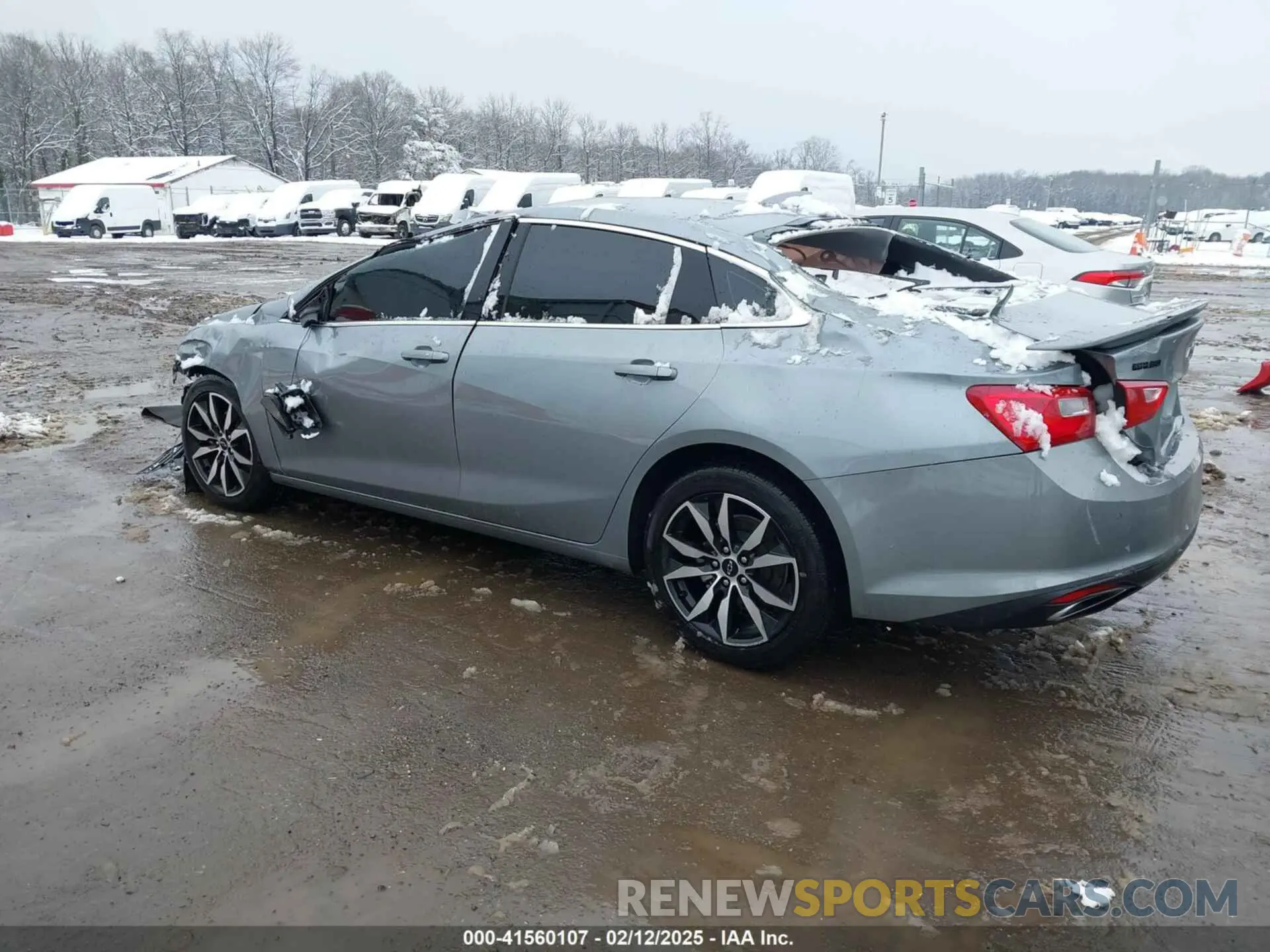 3 Photograph of a damaged car 1G1ZG5ST1RF238157 CHEVROLET MALIBU 2024