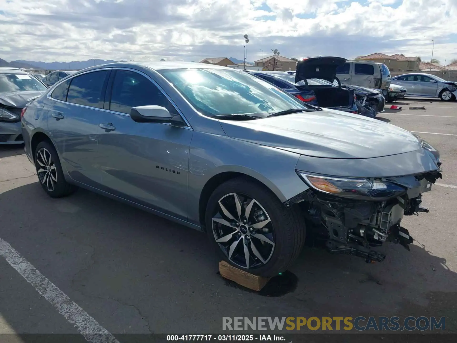 1 Photograph of a damaged car 1G1ZG5ST1RF246047 CHEVROLET MALIBU 2024
