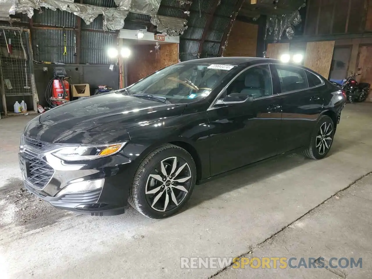 1 Photograph of a damaged car 1G1ZG5ST2RF176607 CHEVROLET MALIBU 2024