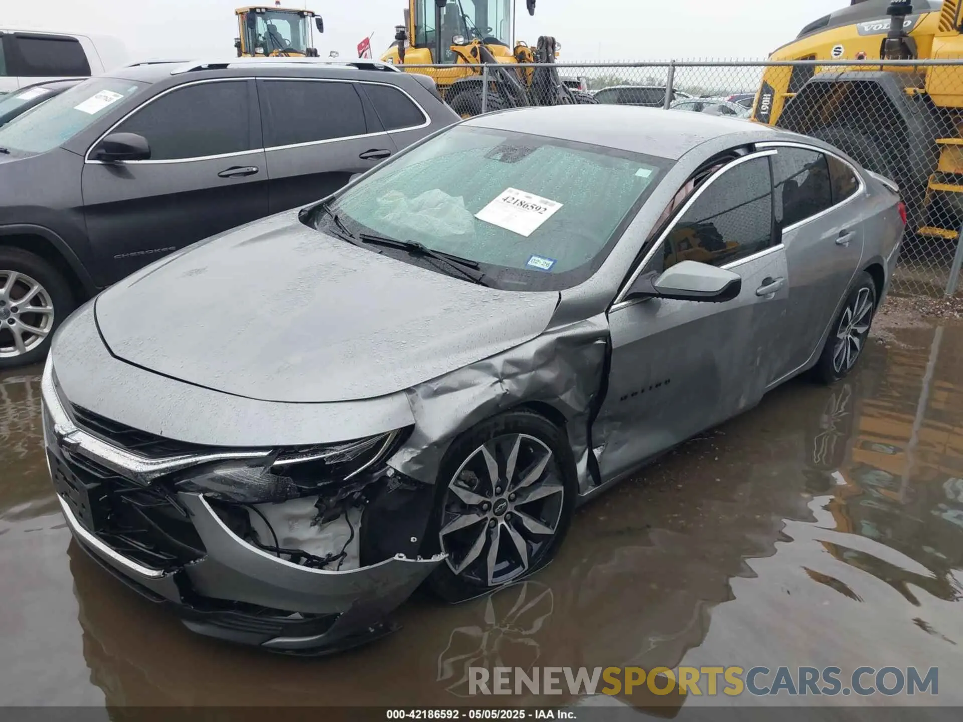 2 Photograph of a damaged car 1G1ZG5ST5RF183728 CHEVROLET MALIBU 2024