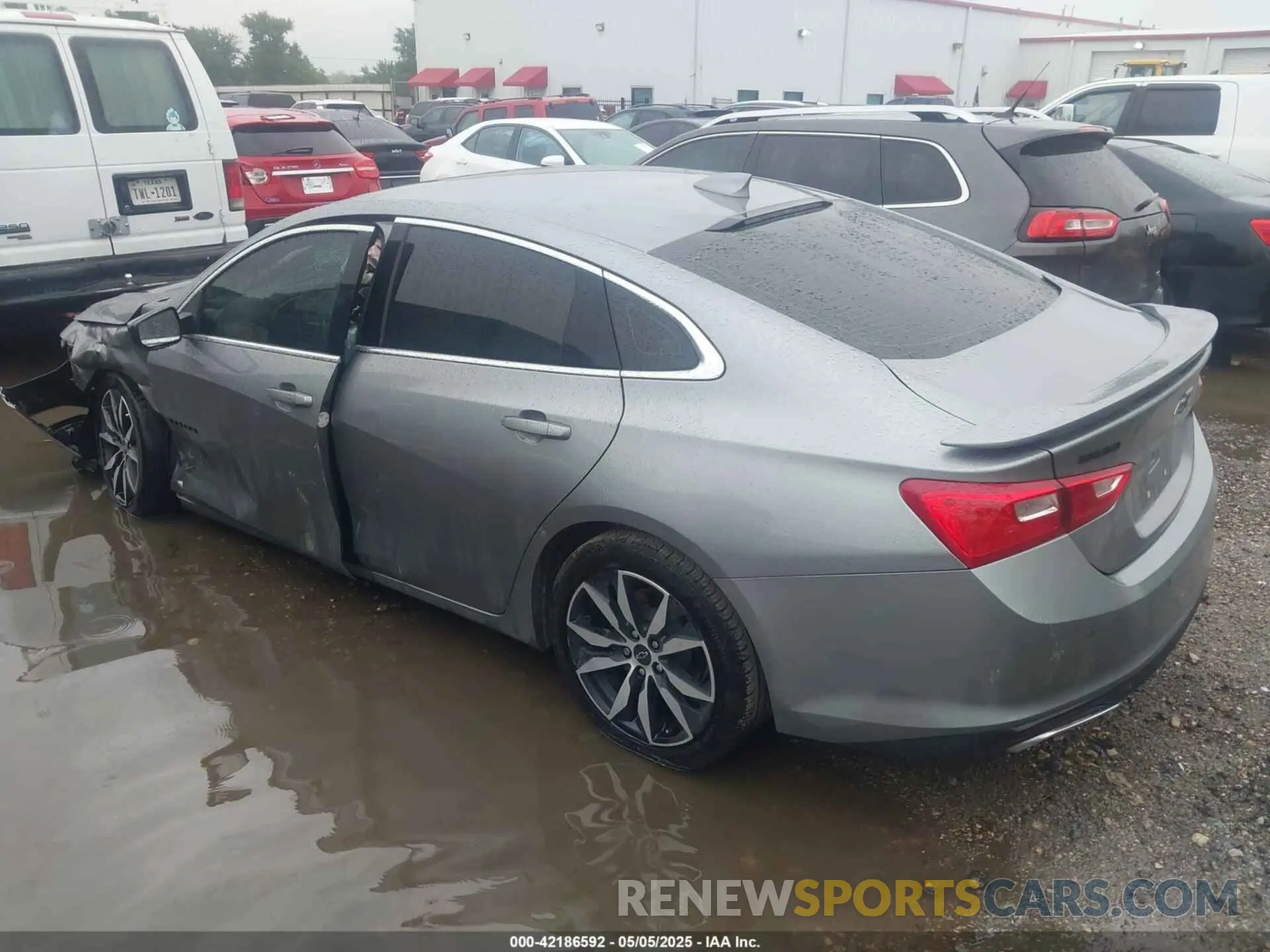 3 Photograph of a damaged car 1G1ZG5ST5RF183728 CHEVROLET MALIBU 2024