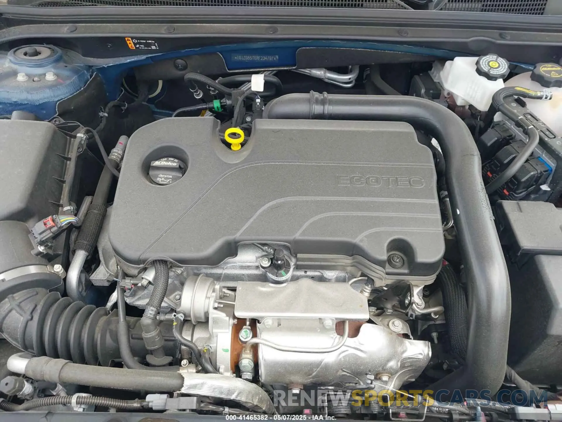 10 Photograph of a damaged car 1G1ZG5ST6RF234797 CHEVROLET MALIBU 2024
