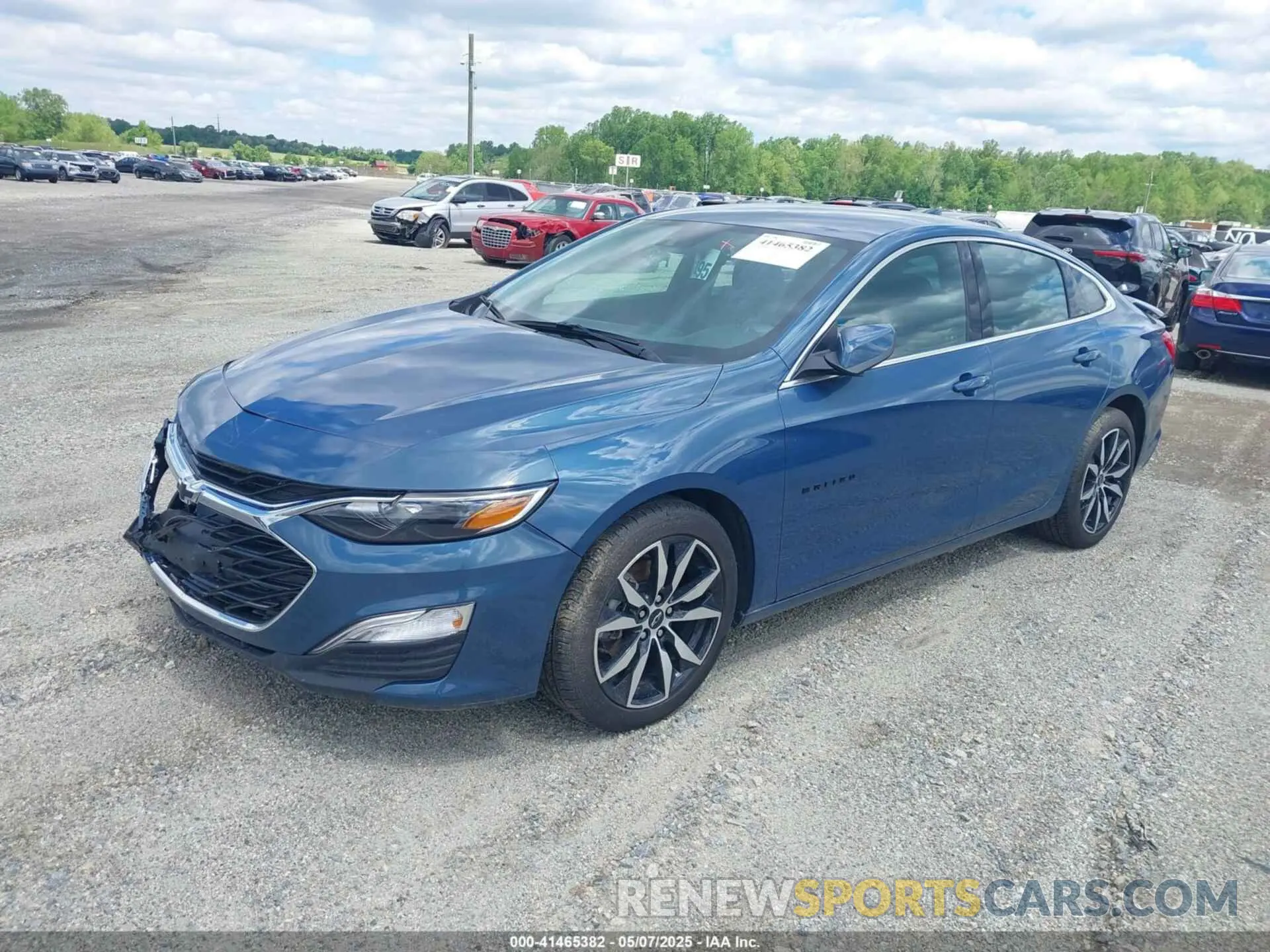 2 Photograph of a damaged car 1G1ZG5ST6RF234797 CHEVROLET MALIBU 2024