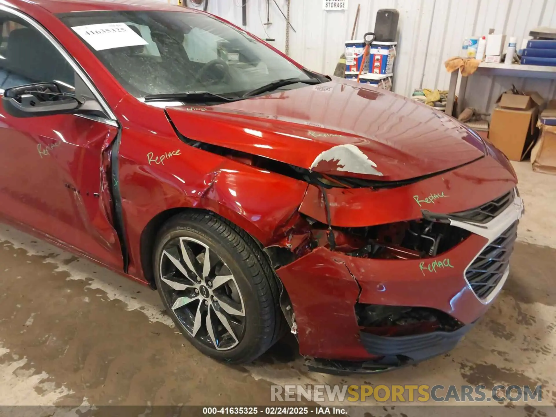 6 Photograph of a damaged car 1G1ZG5ST7RF193290 CHEVROLET MALIBU 2024