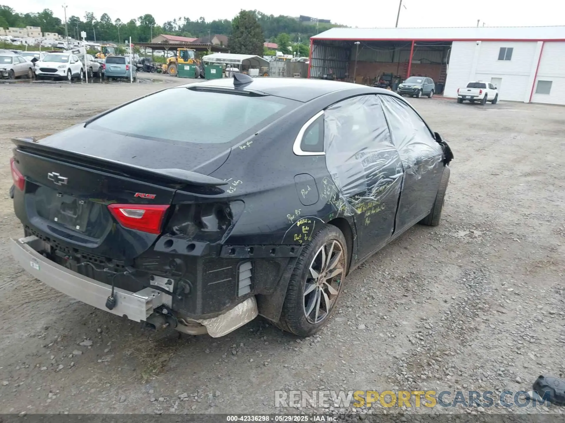 4 Фотография поврежденного автомобиля 1G1ZG5ST8RF149542 CHEVROLET MALIBU 2024