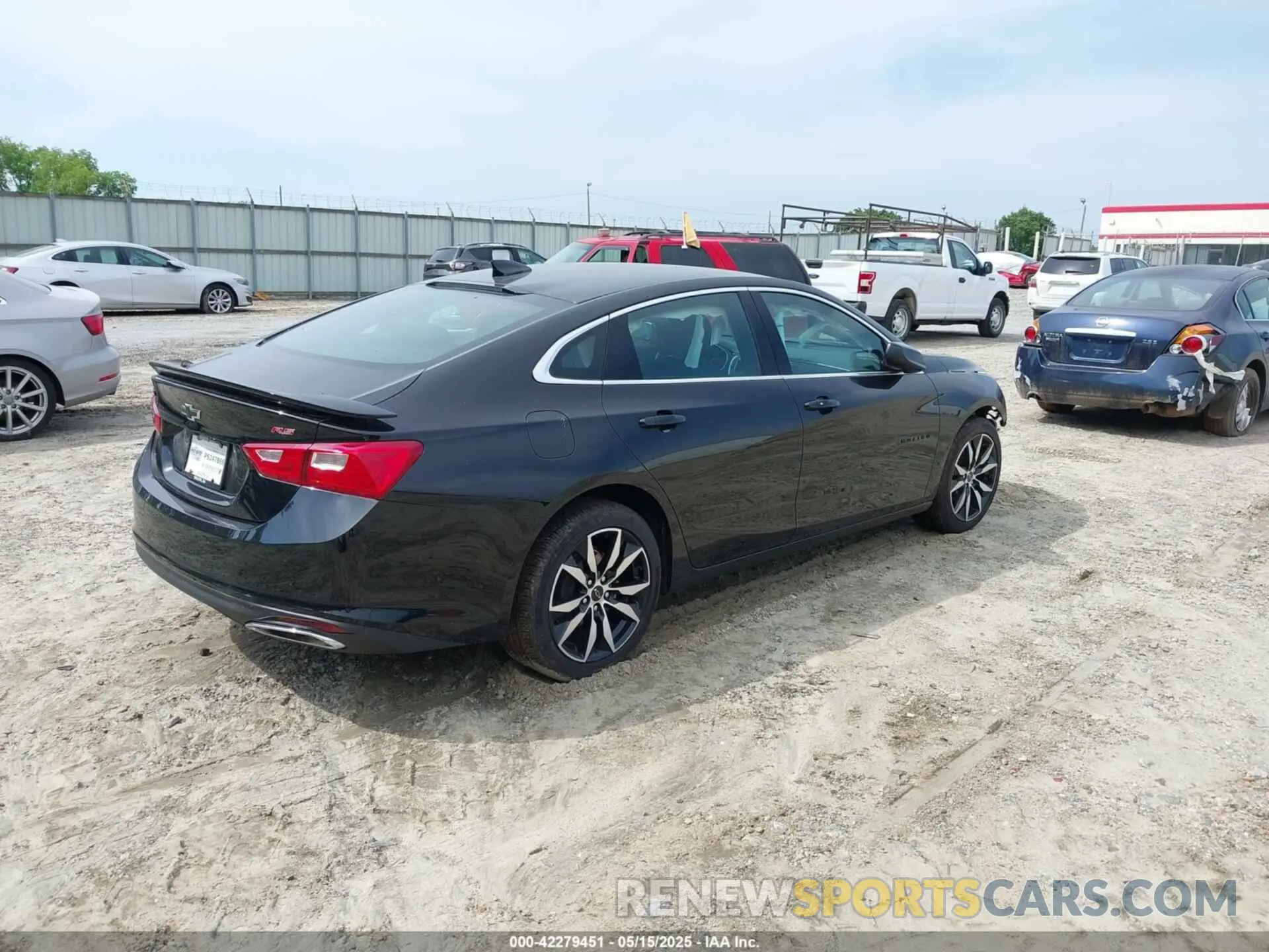 4 Фотография поврежденного автомобиля 1G1ZG5ST8RF186445 CHEVROLET MALIBU 2024