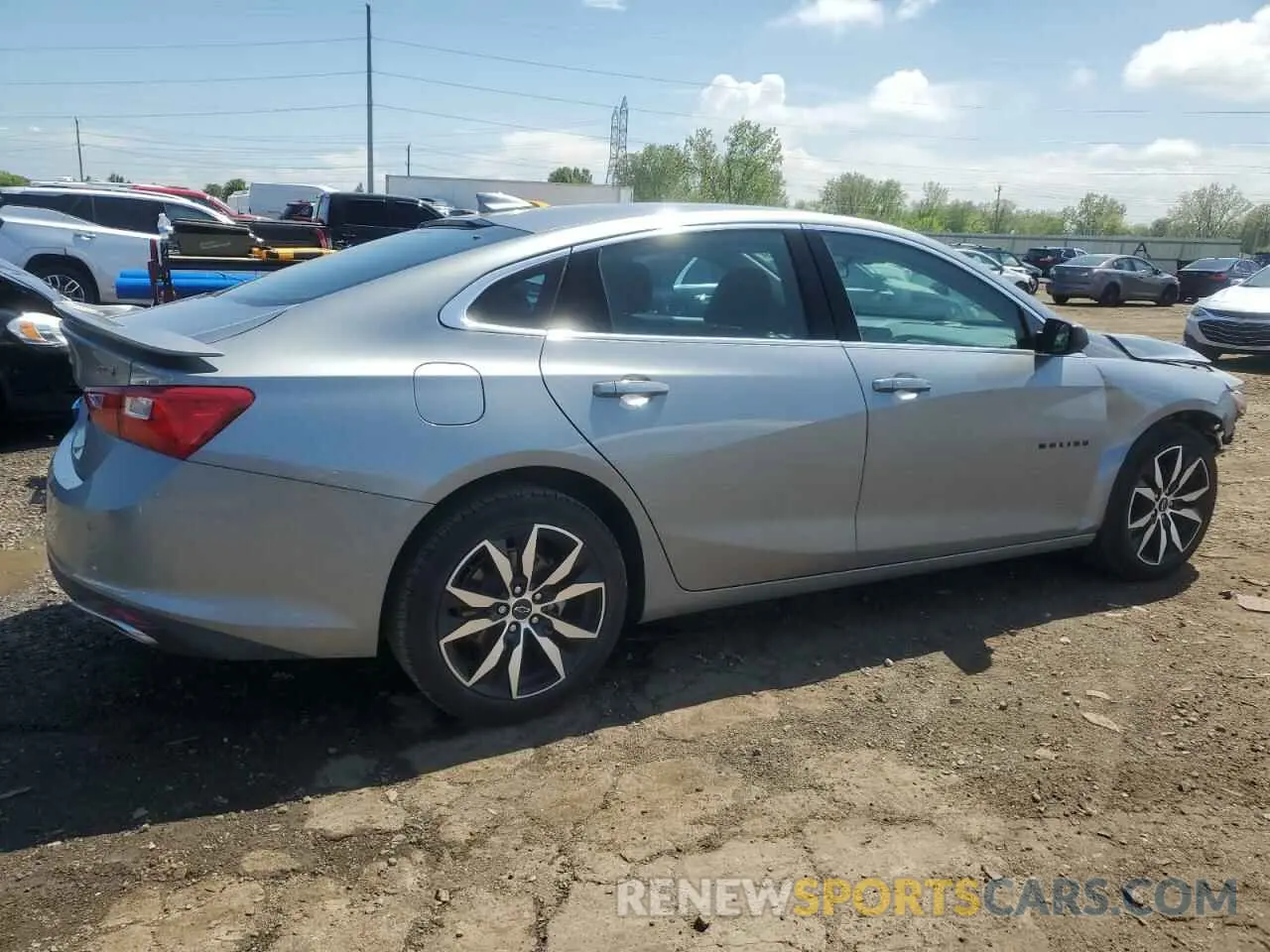 3 Фотография поврежденного автомобиля 1G1ZG5ST8RF187854 CHEVROLET MALIBU 2024