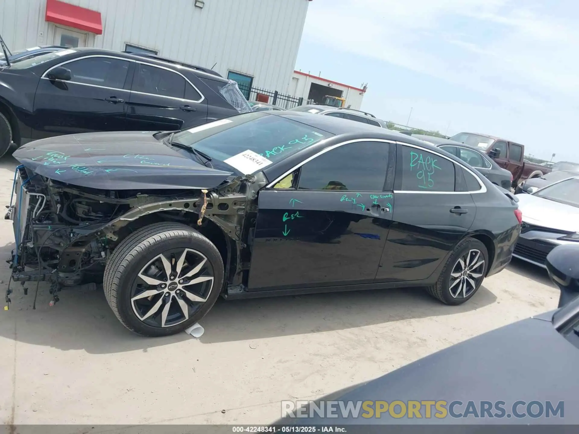 15 Photograph of a damaged car 1G1ZG5STXRF130040 CHEVROLET MALIBU 2024