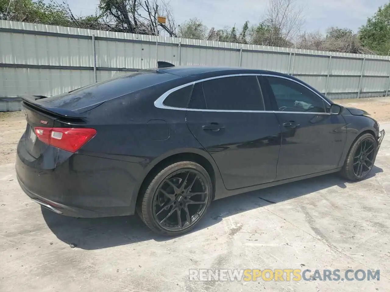 3 Photograph of a damaged car 1G1ZG5STXRF191243 CHEVROLET MALIBU 2024