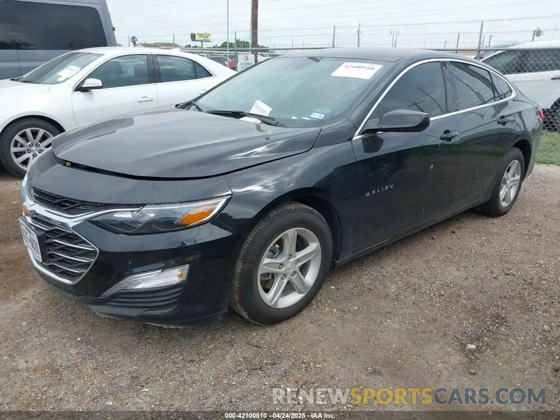 2 Photograph of a damaged car 1G1ZB5ST0SF102851 CHEVROLET MALIBU 2025