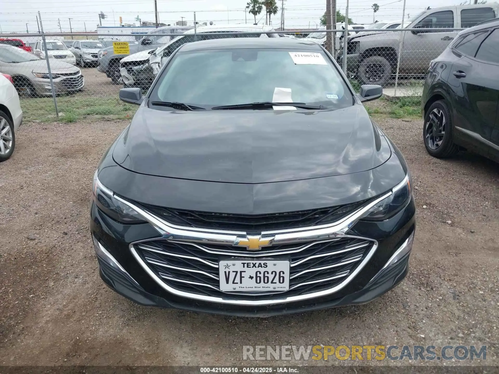 6 Photograph of a damaged car 1G1ZB5ST0SF102851 CHEVROLET MALIBU 2025