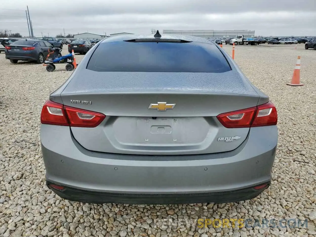 6 Photograph of a damaged car 1G1ZB5ST1SF100039 CHEVROLET MALIBU 2025