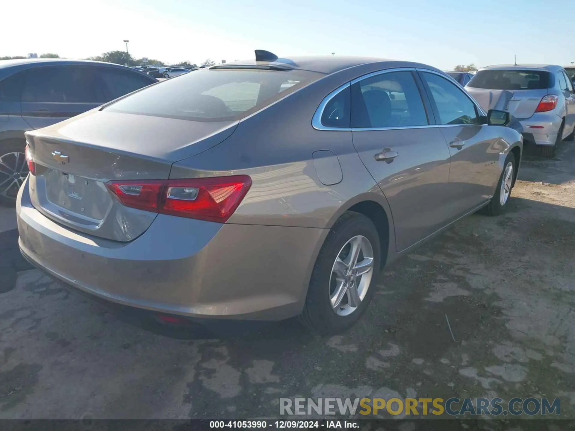 4 Фотография поврежденного автомобиля 1G1ZB5ST4SF101301 CHEVROLET MALIBU 2025