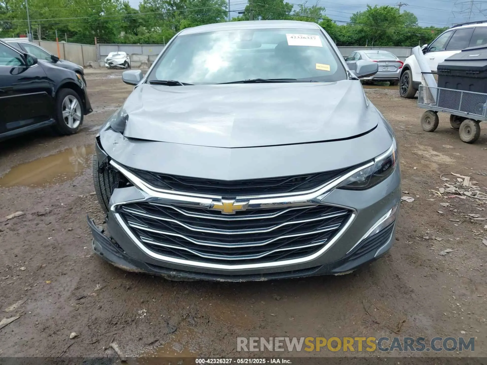 12 Photograph of a damaged car 1G1ZB5ST5SF101890 CHEVROLET MALIBU 2025