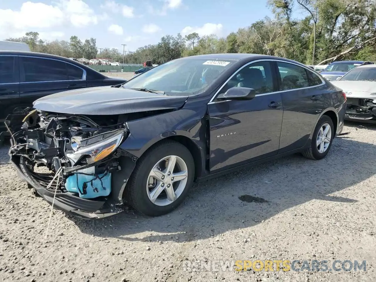 1 Photograph of a damaged car 1G1ZB5ST8SF109708 CHEVROLET MALIBU 2025