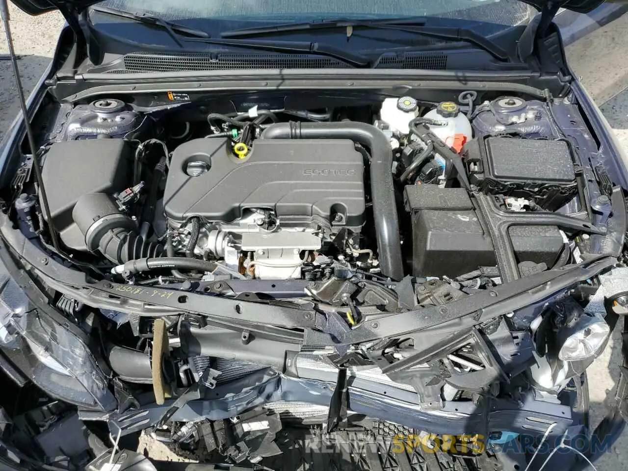 11 Photograph of a damaged car 1G1ZB5ST8SF109708 CHEVROLET MALIBU 2025