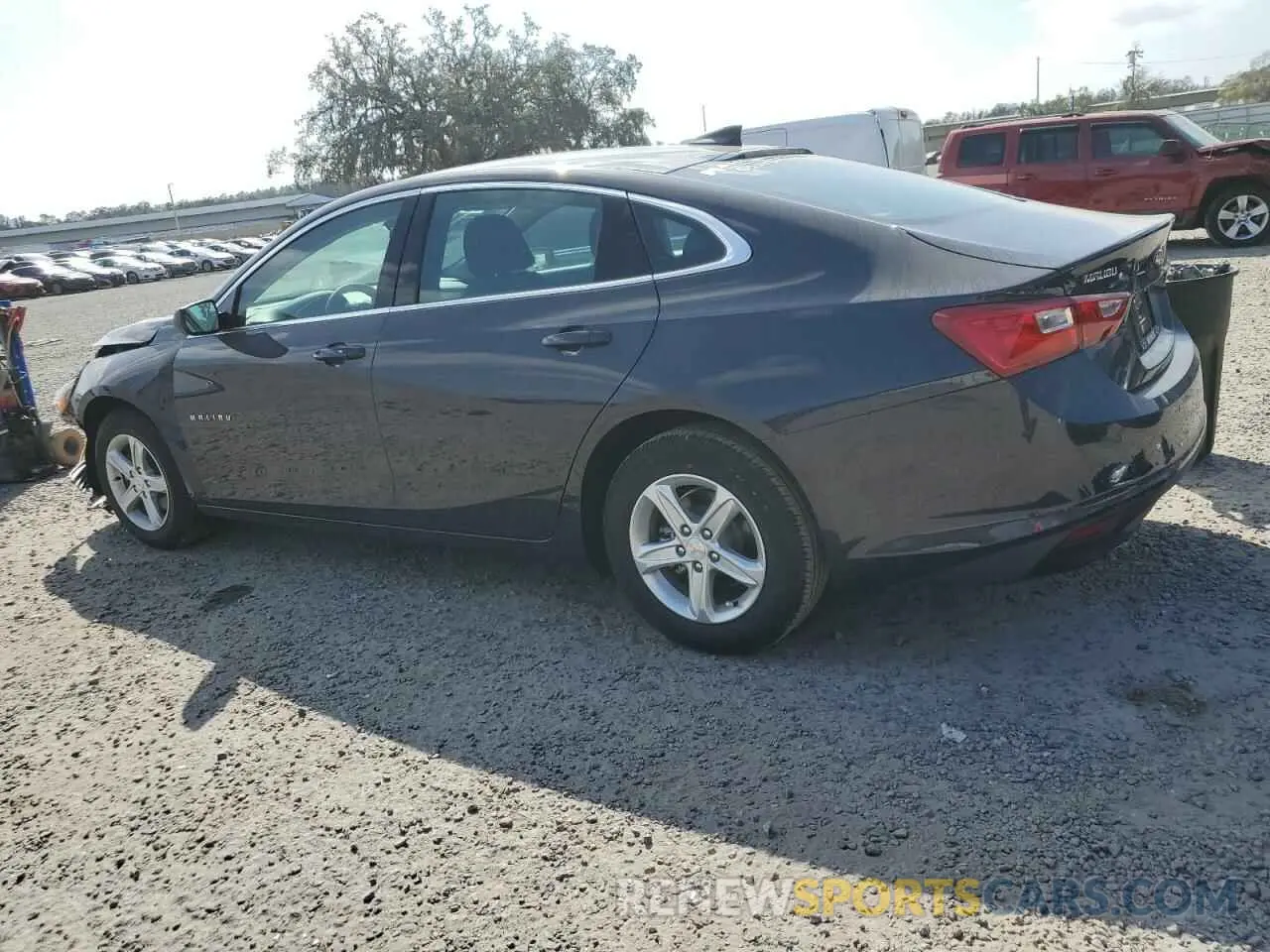2 Photograph of a damaged car 1G1ZB5ST8SF109708 CHEVROLET MALIBU 2025