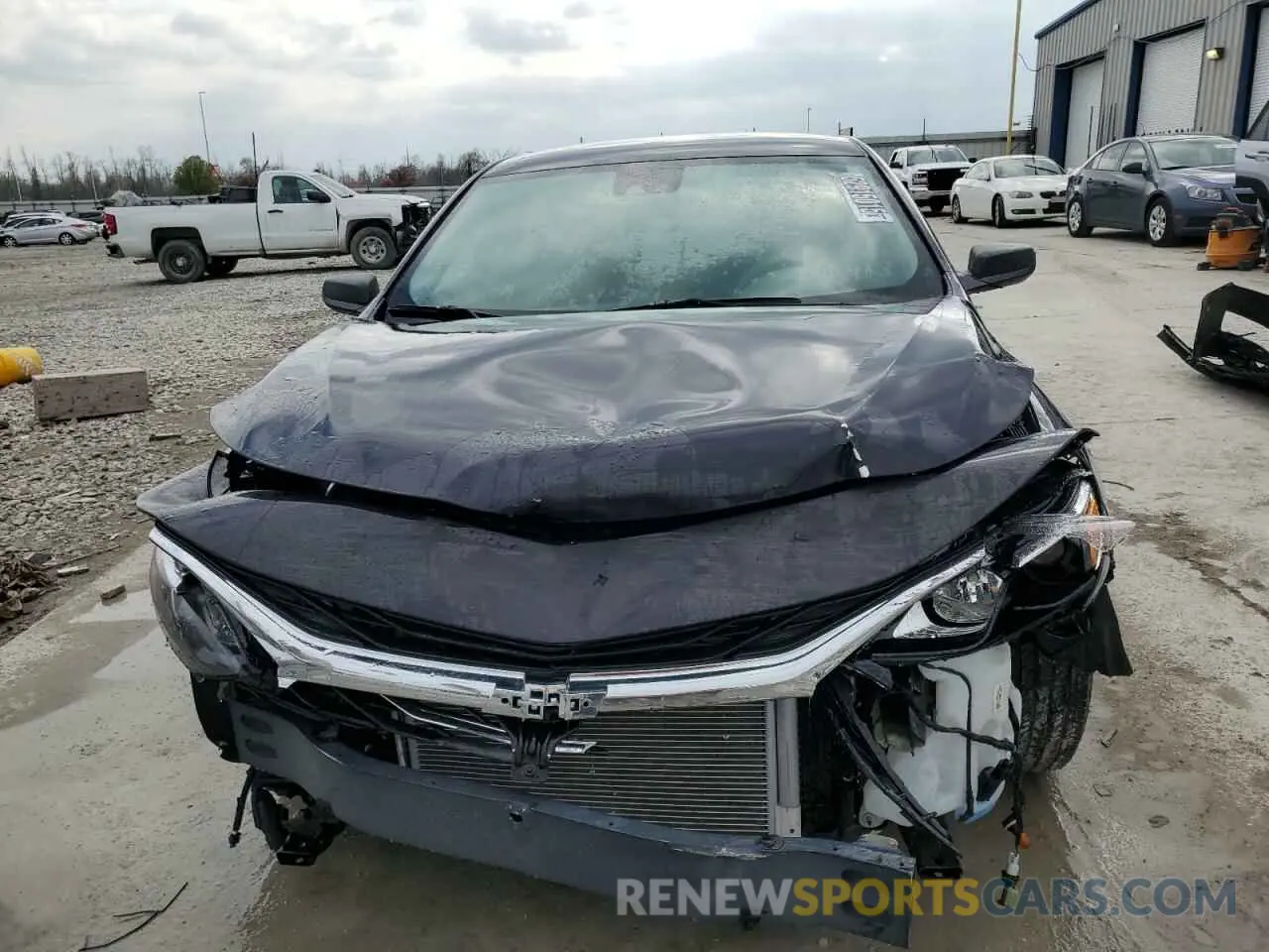 5 Photograph of a damaged car 1G1ZC5ST9SF127616 CHEVROLET MALIBU 2025