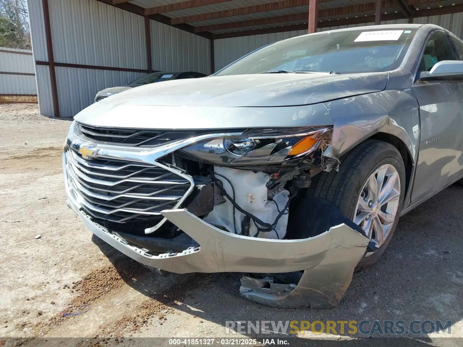 6 Фотография поврежденного автомобиля 1G1ZD5ST0SF125427 CHEVROLET MALIBU 2025