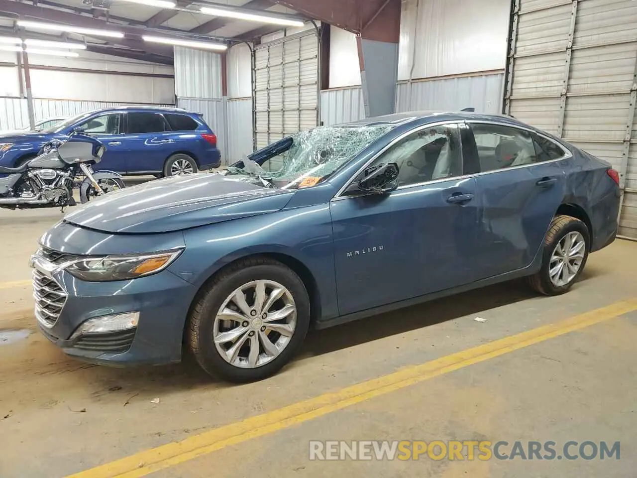 1 Photograph of a damaged car 1G1ZD5ST1SF131088 CHEVROLET MALIBU 2025