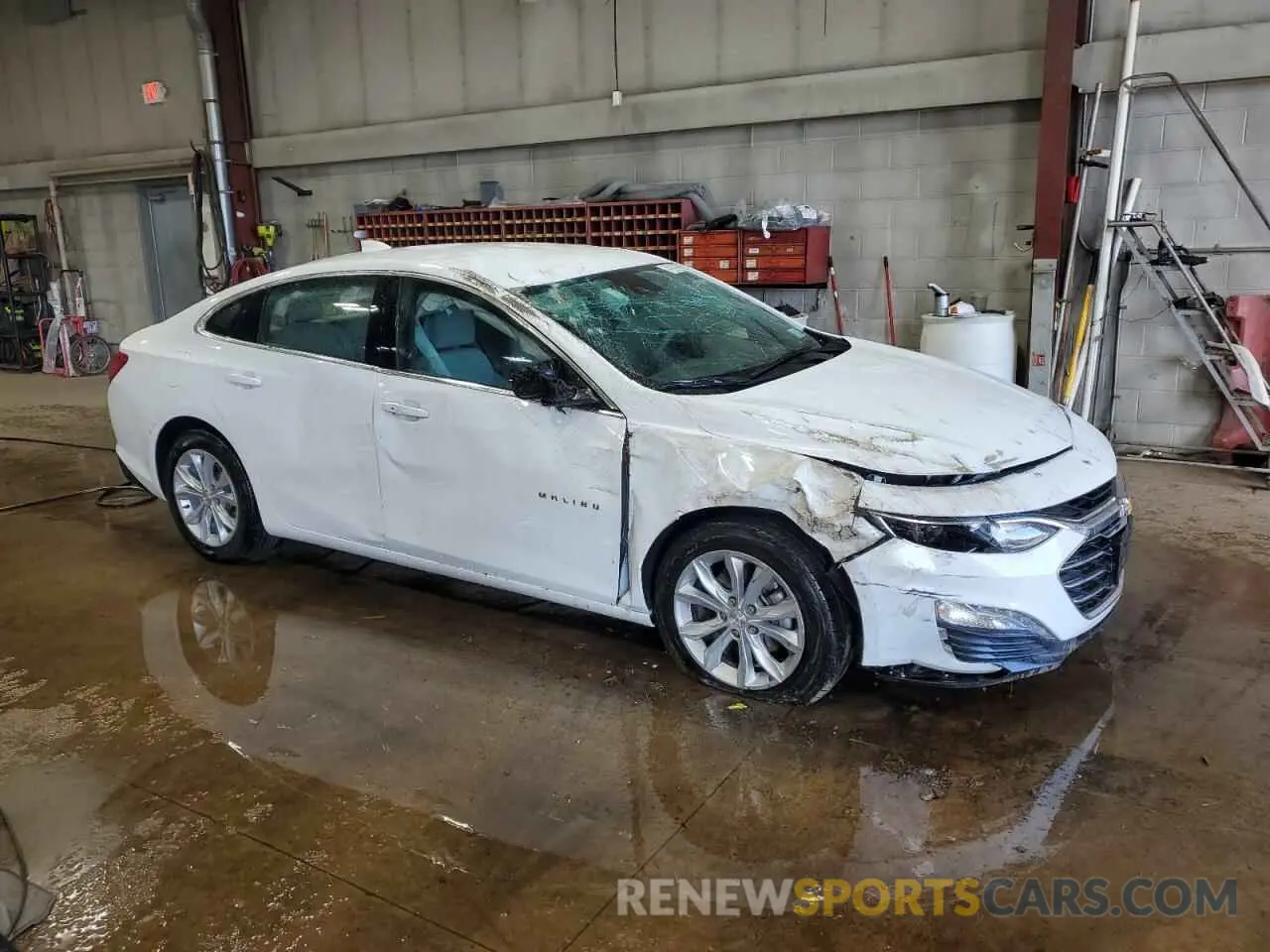 4 Photograph of a damaged car 1G1ZD5ST2SF132167 CHEVROLET MALIBU 2025