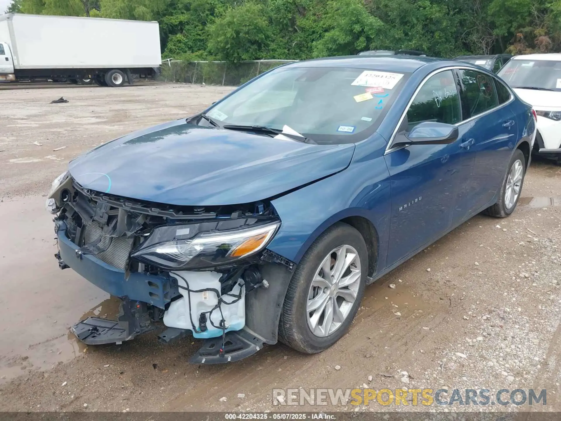 2 Photograph of a damaged car 1G1ZD5ST2SF146165 CHEVROLET MALIBU 2025